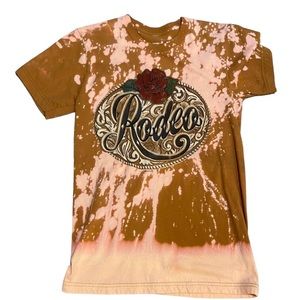 One 24 Tye Dye Rodeo Short Sleeve Tee